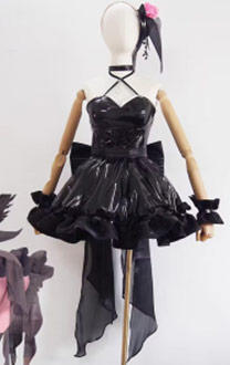 勝利の女神：NIKKE 黒ドロシー「ノスタルジア」コスプレ 衣装