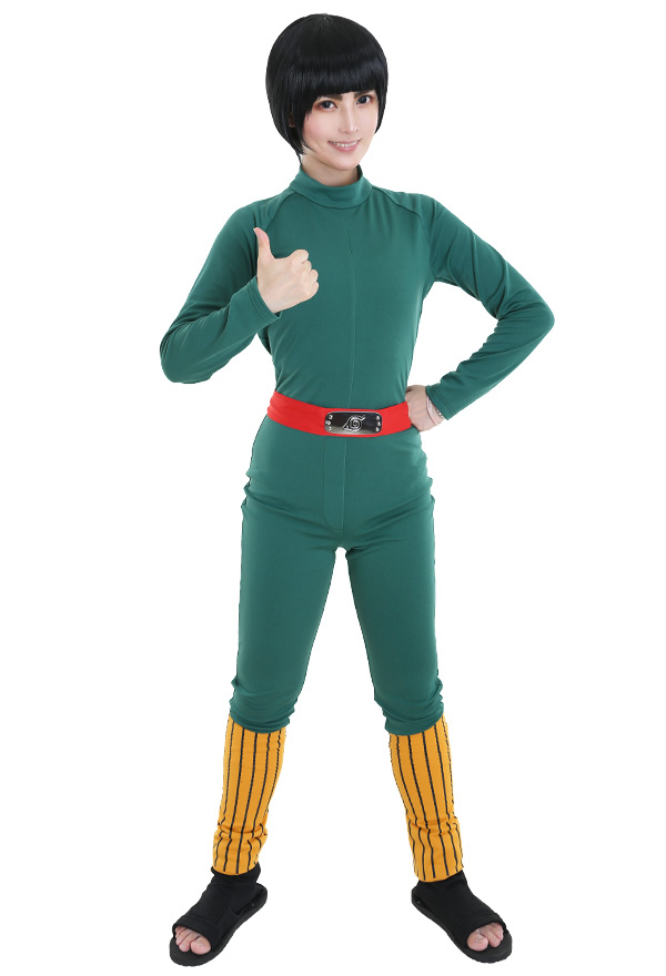 Naruto Rock Lee Cosplay Costume For Sale