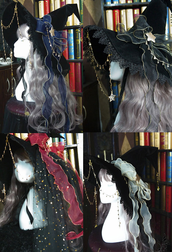 ハロウィンコスプレ　道具　豪華な巫女帽子