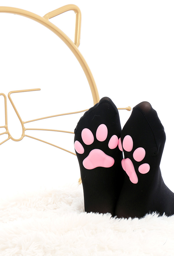 猫の足 パッド ソックス かわいい 猫の爪 靴下