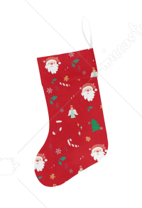 クリスマスの靴下天使とサンタクロースのパターンクリスマスソックスクリスマスツリーと家族のクリスマスキャラクターのホリデーシーズンのパーティーの装飾のためのギフトバッグ