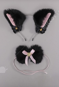 女性猫耳 可愛い カラフル ロリータ 髪飾り ヘアフープ コスプレ アクセサリー