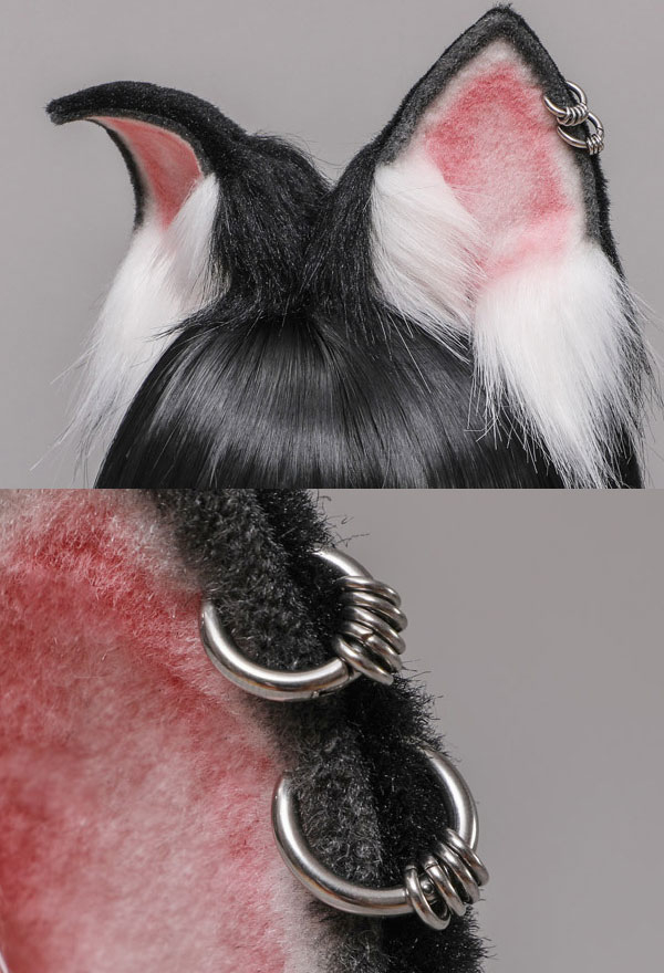 コスプレ アクセサリー ロリータ 犬の耳 髪飾り