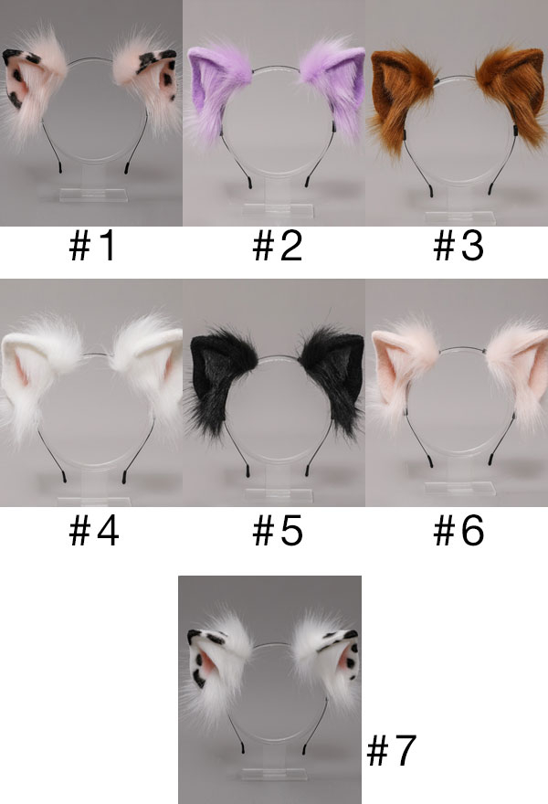 コスプレ アクセサリー ロリータ 髪飾り 豚の耳