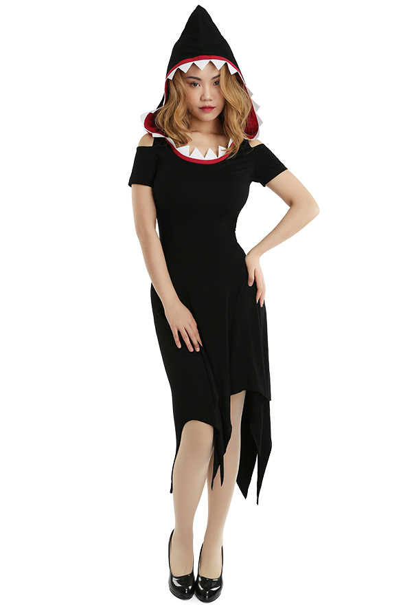 サメ コスプレ 衣装  ハロウィーン 女性ドレス