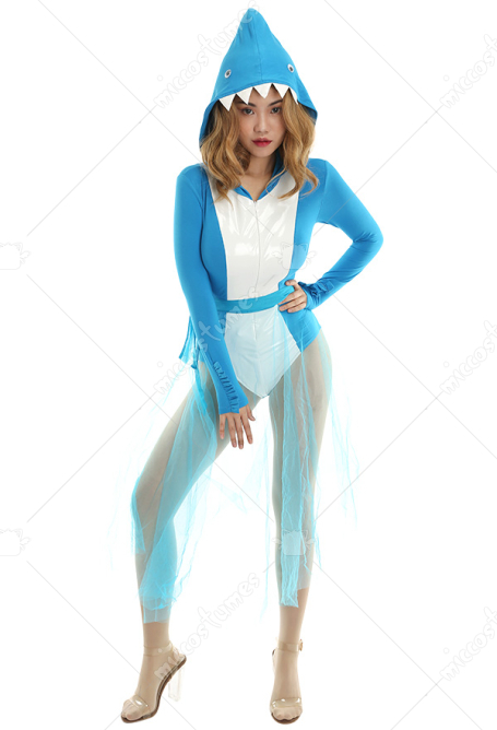 鮫 コスプレ衣装 ハロウィン女性用セクシーな服装