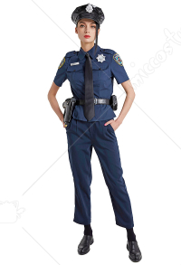 女性 大人 警察 コスチューム