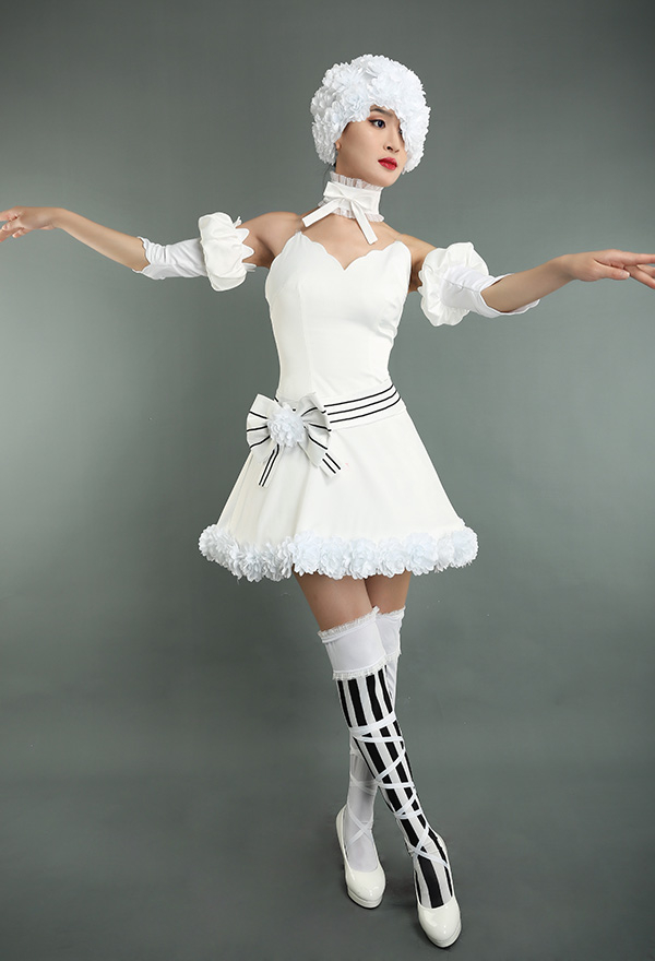 黒執事 ドール姫コスプレ衣装 白いドレス