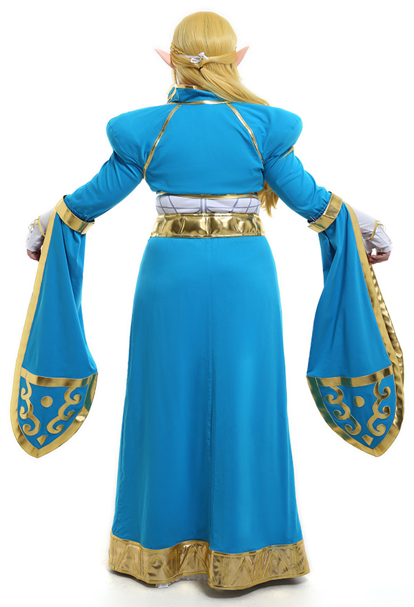 ゼルダの伝説 ブレス ゼルダ姫 コスプレ 衣装 プラスサイズ