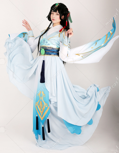 Wo Zai Huang Gong Dang Ju Ju　ヒロイン　Wei Yiyi　古典的　Hanfu　コスプレ  ネットイースの承認を受けた    正規版　衣装