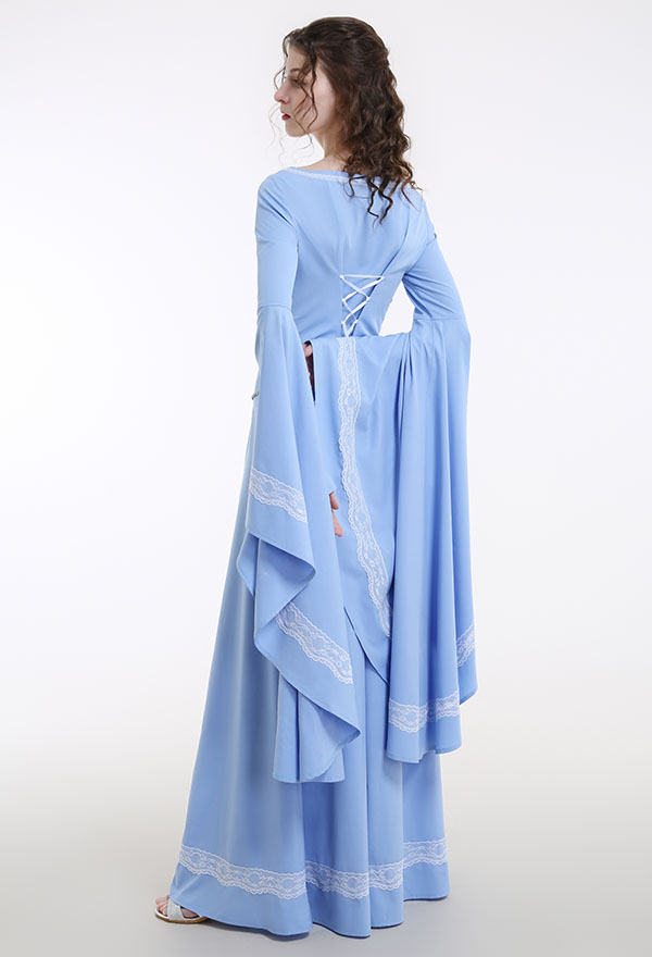 ルネッサンス中世の衣装レトロな歴史的なドレスマニュアル