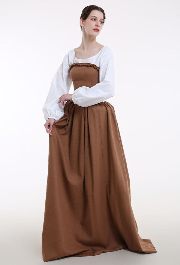 ヨーロッパ中世貴族風ドレス