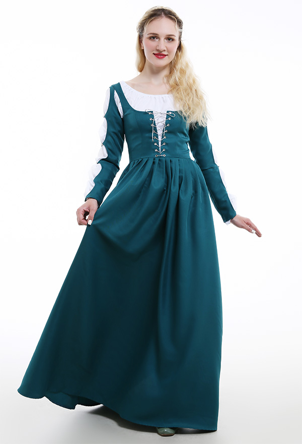 中世衣装-ルネッサンスレースアップドレス|通販