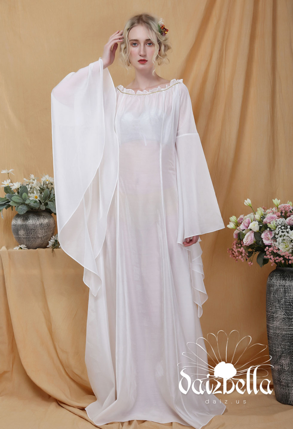 仙女シリーズ　中世のレトロなスタイルのソフトオーガンザペチコート透明でエレガントな下着ドレス