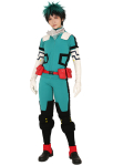 My Hero Academia Midoriya Izuku Deku Cosplay Costume Gamma Battle Suit Fighting Suit