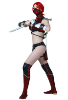 Mortal Kombat　モータルコンバット　スカーレット　コスプレ　衣装