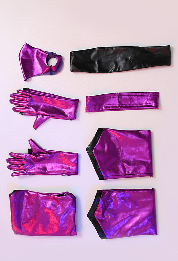 モータルコンバット ミレーナ コスプレ 衣装  紫