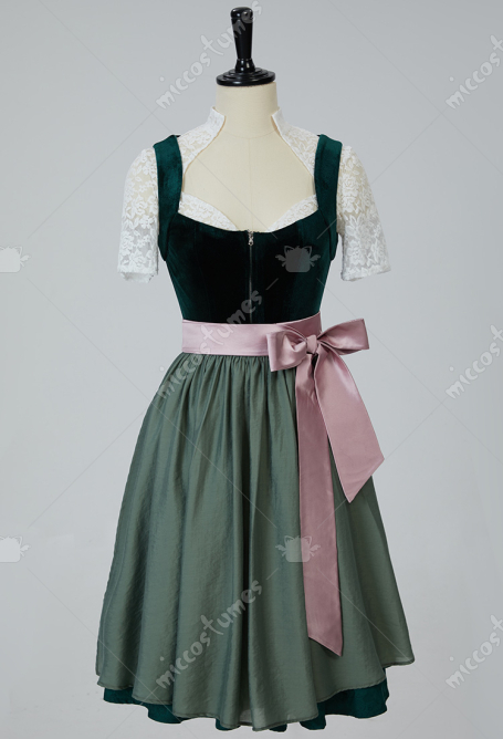 中世 ドイツ 伝統的なドレス コスプレ 衣装