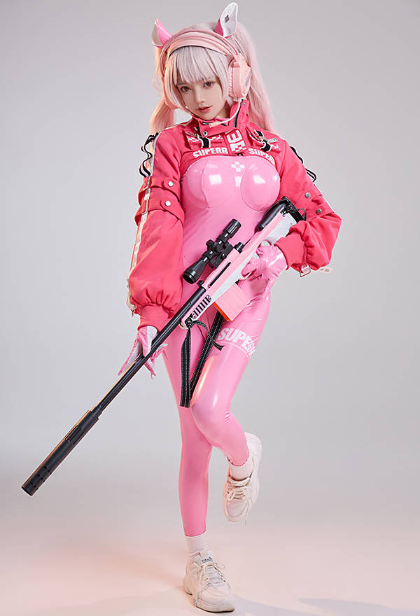 NIKKE ニケ 勝利の女神 アリス コスプレ衣装 ウィッグ 武器付きフルセット