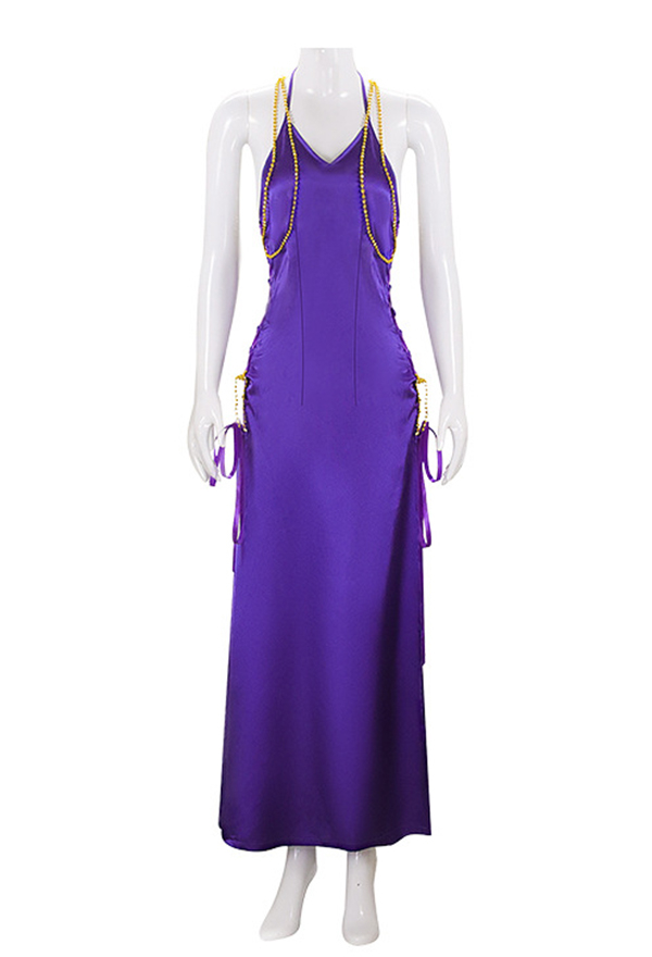 ONE PIECE ナミ 紫ドレス コスプレ 衣装