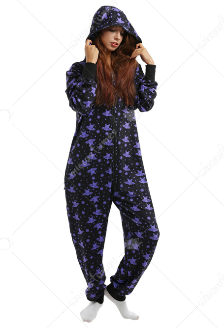 ハロウィーン コスチューム 女性 パジャマ 着ぐるみ ジャンプスーツ
