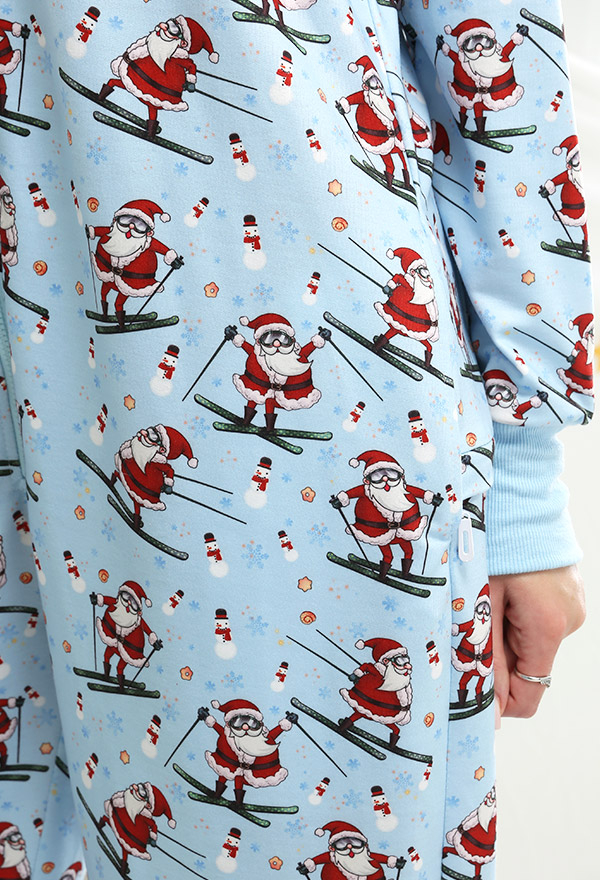 クリスマス コスプレ サンタクロース柄 着ぐるみ パジャマ