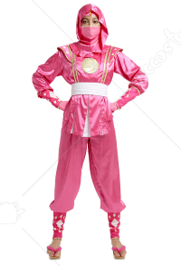 Power Rangers Pink Ninjetti コスプレ 衣装