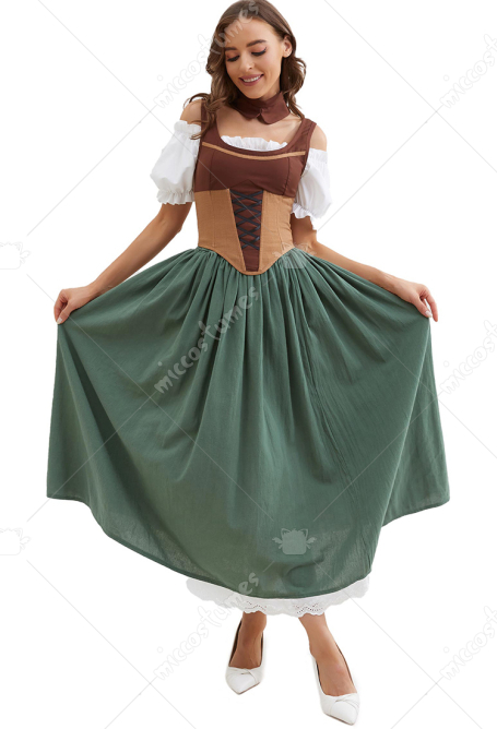 中世 女性 ドレス