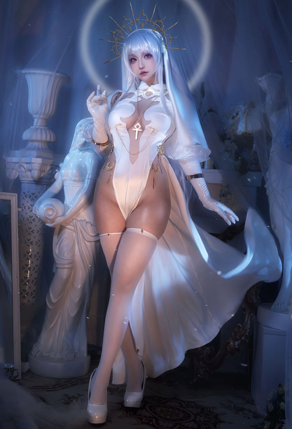聖なる天使（illustration by Chowbie）コスプレ 衣装