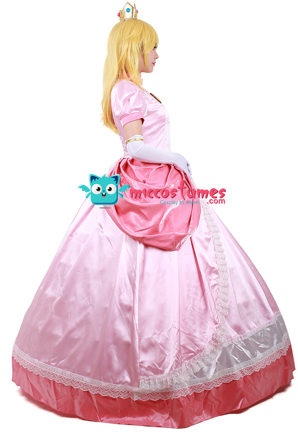 ピーチ姫 コスプレ 衣装 - スーパーマリオ コスプレ | 高品質 ドレス 販売