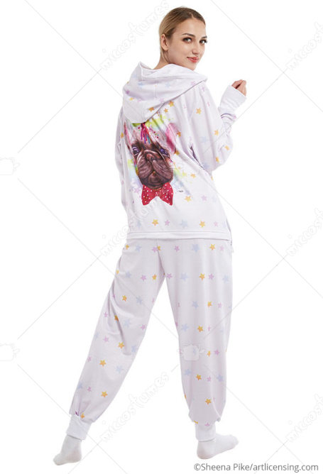 ハロウィン コスプレ 衣装 犬柄 パジャマ