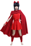 Yashahime Princess Half Demon Moroha Cosplay Costume Kimono Full Set with Cloak