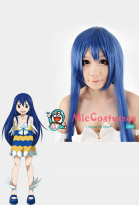 Fairy Tail Wendy Marvell Long Straight Cosplay Wig