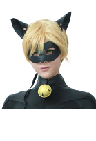 黑貓 シャノワール コスプレ ブラックキャット 仮装 かつら ウィッグ